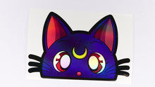 Load and play video in Gallery viewer, Luna (Sailor Moon) Peeker Anime Holographic Decal