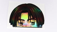 Load and play video in Gallery viewer, Takumi Fujiwara (Initial D) Peeker Holographic Anime Decal
