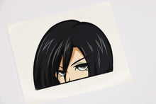 Load image into Gallery viewer, Mikasa Ackerman (Attack On Titan) Peeker Anime Decals Original