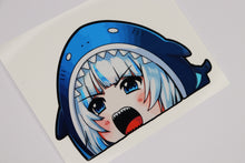 Load image into Gallery viewer, Gawr Gura (Virtual VTuber) Peeker Anime Decals Original