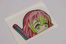 Load image into Gallery viewer, Mitsuri Kanroji Demon Slayer Peeker Anime Decals Original