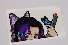 Load image into Gallery viewer, Shinobu Kocho Demon Slayer Peeker Anime Decals Original