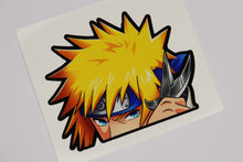 Load image into Gallery viewer, Minato Namikaze Naruto "The Fourth Hokage","Yellow Flash Of The Leaf" Original Peeker Anime Decals