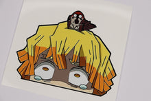 Load image into Gallery viewer, Zenitsu Agatsuma (Demon Slayer) Peeker Anime Decals Original