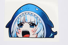 Load image into Gallery viewer, Gawr Gura (Virtual VTuber) Peeker Anime Decals Original