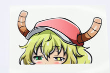 Load image into Gallery viewer, Lucoa (Chi No Maid Dragon) Peeker Anime Decals Original