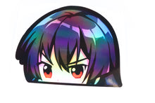 Load image into Gallery viewer, Akame (Akame Ga Kill) Peeker Anime Holographic Decal