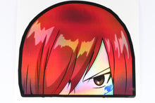 Load image into Gallery viewer, Erza Scarlet (Fairy Tail) Peeker Anime Decals Holographic Decals