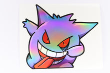 Load image into Gallery viewer, Gengar (Pokemon) Peeker Anime Decals Holographic