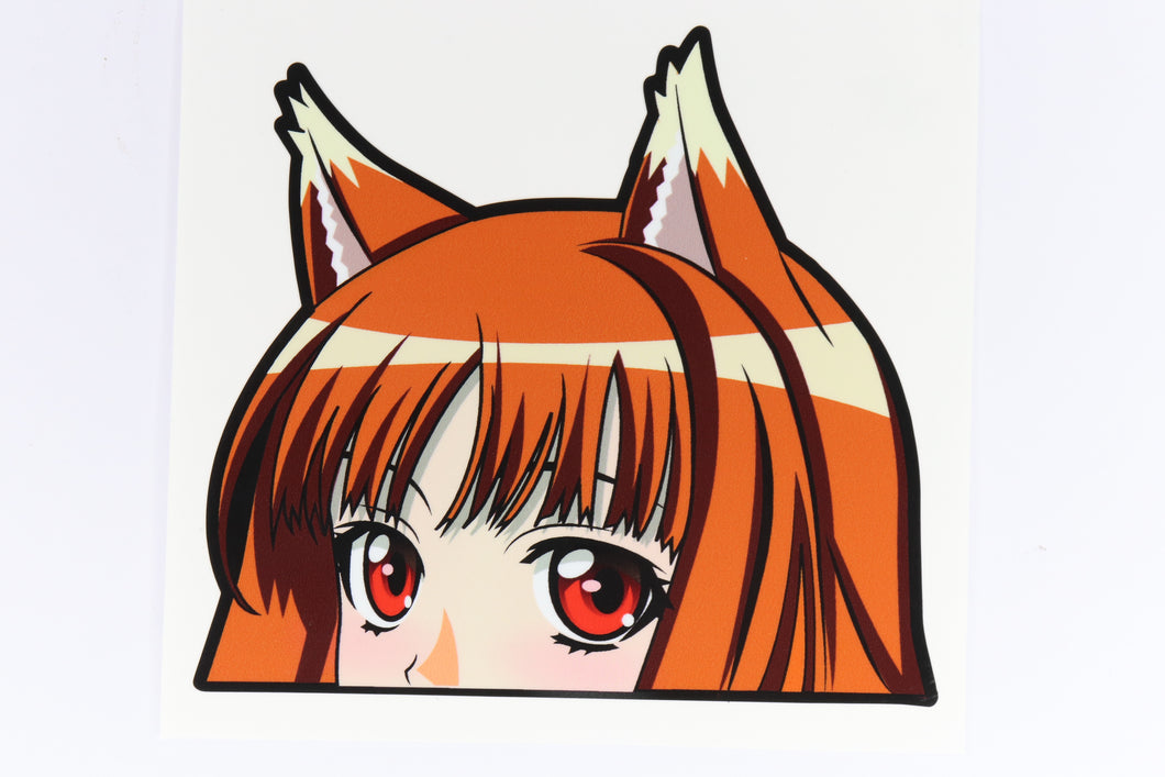 Holo (Spice and Wolf) Peeker Anime Decals Original