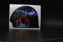 Load image into Gallery viewer, Akame (Akame Ga Kill) Peeker Anime Holographic Decal