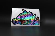 Load image into Gallery viewer, Blue-Eyes White Dragon (Pokémon) Peeker Anime Holographic Decals