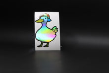Load image into Gallery viewer, Meme Duck Decals Holographic
