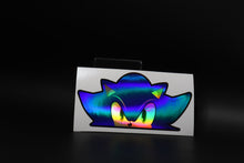 Load image into Gallery viewer, Sonic (Sonic The Hedgehog) Peeker Anime Holographic Decals