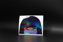 Load image into Gallery viewer, Hinata Hyuga (Naruto) Peeker Anime Holographic Decals Hinata Uzumaki