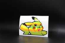 Load image into Gallery viewer, Pikachu (Pokémon) Peeker Anime Decals Holographic