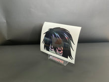 Load image into Gallery viewer, L  (Death Note) Sticker Anime Decal Peeker Holographic
