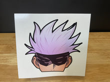 Load image into Gallery viewer, Satoru Gojo Peeker Anime Decals Stickers Original
