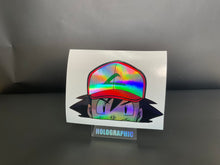 Load image into Gallery viewer, Ash Ketchum Peeker Anime Decal Sticker Holographic