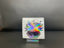 Load image into Gallery viewer, Satoru Gojo Peeker Anime Decals Stickers Holographic