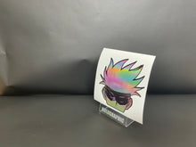 Load image into Gallery viewer, Satoru Gojo Peeker Anime Decals Stickers Holographic