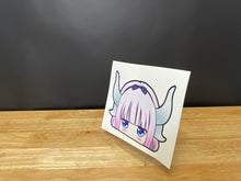 Load image into Gallery viewer, Kanna Kamui (Kobayashi-san Chi No Maid Dragon) Anime Sticker Decal Peeker Original