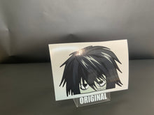 Load image into Gallery viewer, L (Death Note) Anime Sticker Decal Peeker Original