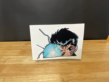 Load image into Gallery viewer, Yusuke Urameshi (YuYu Hakusho) Peeker Anime Decals Stickers Original