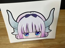 Load image into Gallery viewer, Kanna Kamui (Kobayashi-san Chi No Maid Dragon) Anime Sticker Decal Peeker Original