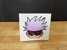 Load image into Gallery viewer, Satoru Gojo Peeker Anime Decals Stickers Original
