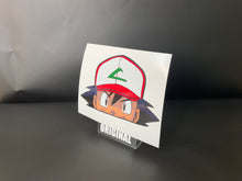 Load image into Gallery viewer, Ash Ketchum Sticker Decal Anime Peeker Original