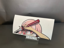 Load image into Gallery viewer, Yuno Gasai (Future Diary) Sticker Anime Decal Peeker Original