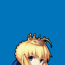 Load image into Gallery viewer, King Arthur "Arthur Pendragon" (Saber Fate/Stay) Peeker Anime Decals Original
