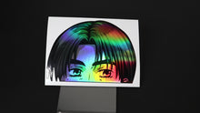 Load and play video in Gallery viewer, Takumi Fujiwara (Initial D) Peeker Holographic Anime Decal
