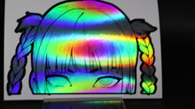 Load and play video in Gallery viewer, Anime Decals #92 Holographic Decals Stickers

