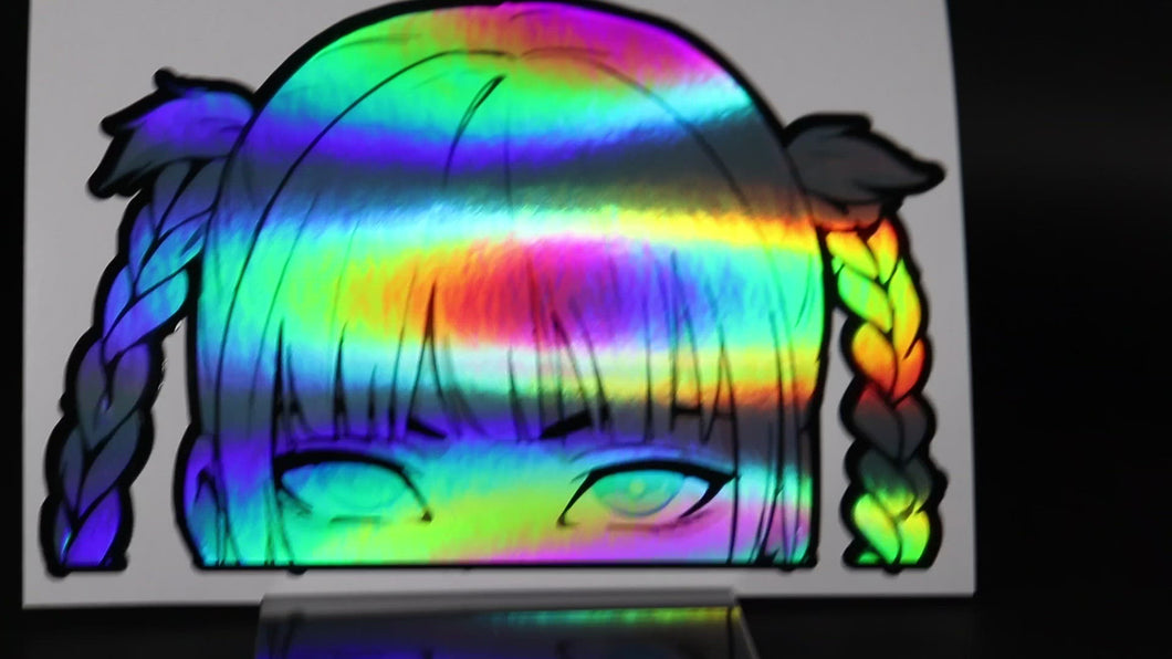 Anime Decals #92 Holographic Decals Stickers