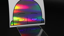 Load and play video in Gallery viewer, Saitama (One Punch Man) Peeker Anime Holographic Decals
