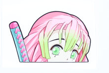Load image into Gallery viewer, Mitsuri Kanroji Demon Slayer Peeker Anime Decals Original
