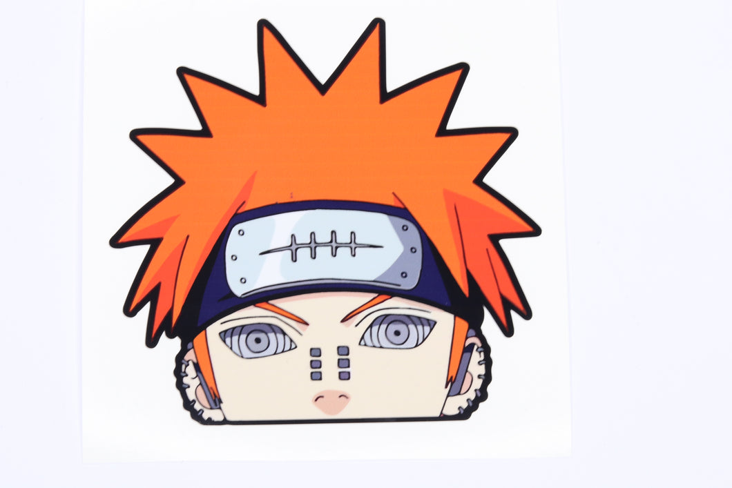 Pain (Naruto) Peeker Anime Decals Original