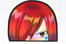 Load image into Gallery viewer, Erza Scarlet (Fairy Tail) Peeker Anime Decals Holographic Decals

