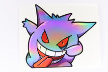 Load image into Gallery viewer, Gengar (Pokemon) Peeker Anime Decals Holographic
