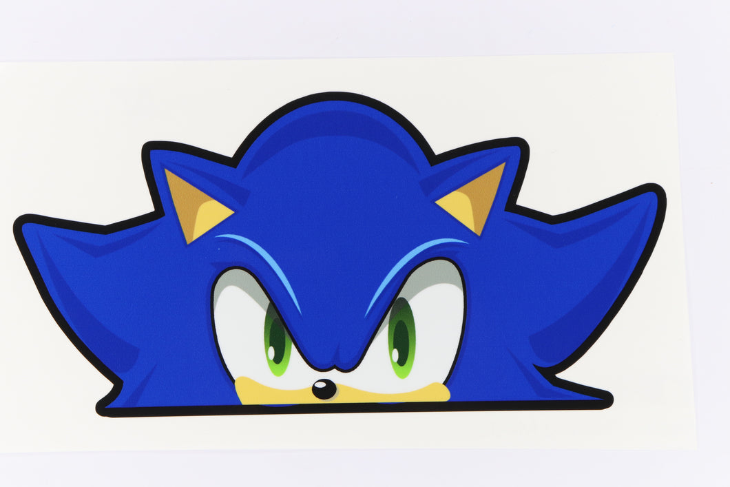 Sonic (Sonic The Hedgehog) Peeker Anime Decals Original