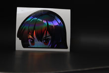 Load image into Gallery viewer, Akame (Akame Ga Kill) Peeker Anime Holographic Decal
