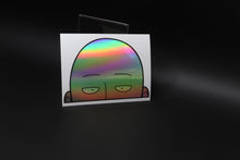 Load image into Gallery viewer, Saitama (One Punch Man) Peeker Anime Holographic Decals
