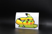 Load image into Gallery viewer, Pikachu (Pokémon) Peeker Anime Decals Holographic
