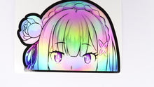 Load and play video in Gallery viewer, Anime Decals #48 Holographic Decal
