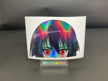 Load image into Gallery viewer, Akame (Akame Ga Kill) Peeker Anime Decals Holographic
