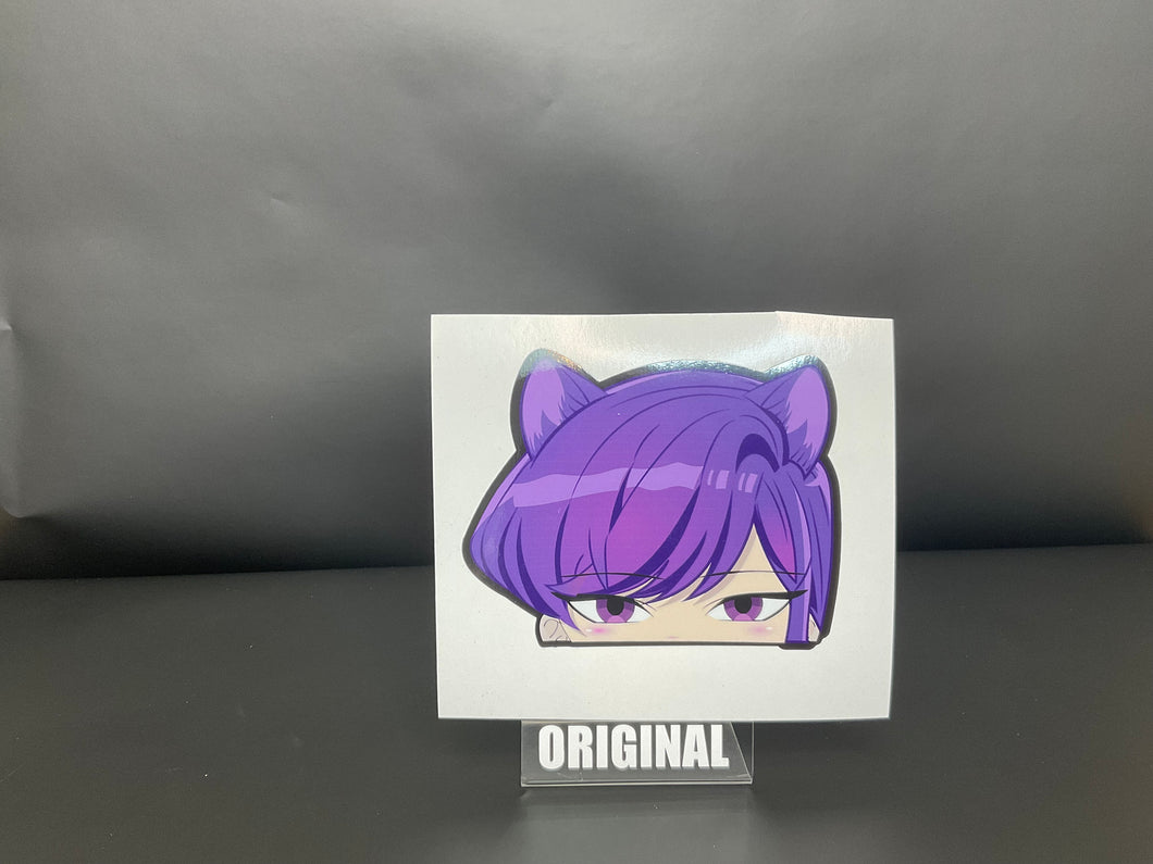 Komi (Komi Can't Communicate) Anime Decals Stickers Peeker Original