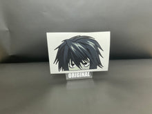Load image into Gallery viewer, L (Death Note) Anime Sticker Decal Peeker Original
