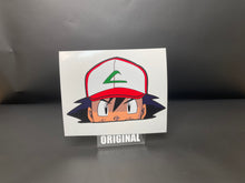 Load image into Gallery viewer, Ash Ketchum Sticker Decal Anime Peeker Original
